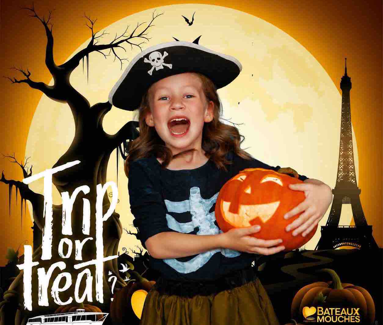halloween sur les bateaux mouches