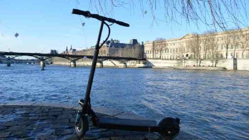 visit Paris by electric scooter