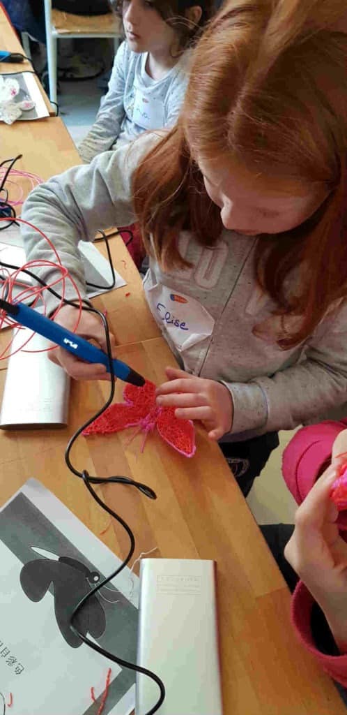 atelier créatif stylo 3D pour les enfants et les ados