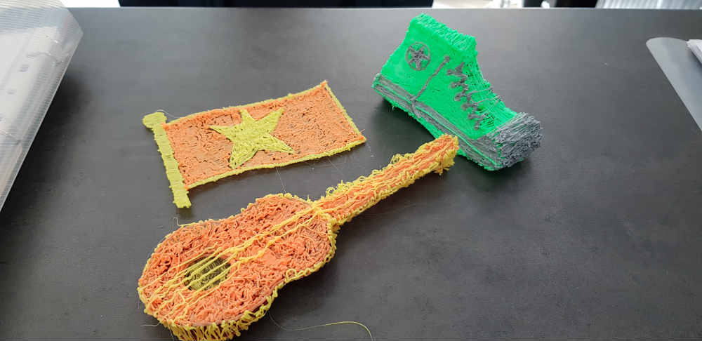 atelier de création d'objet en 3D avec un stylo 3D