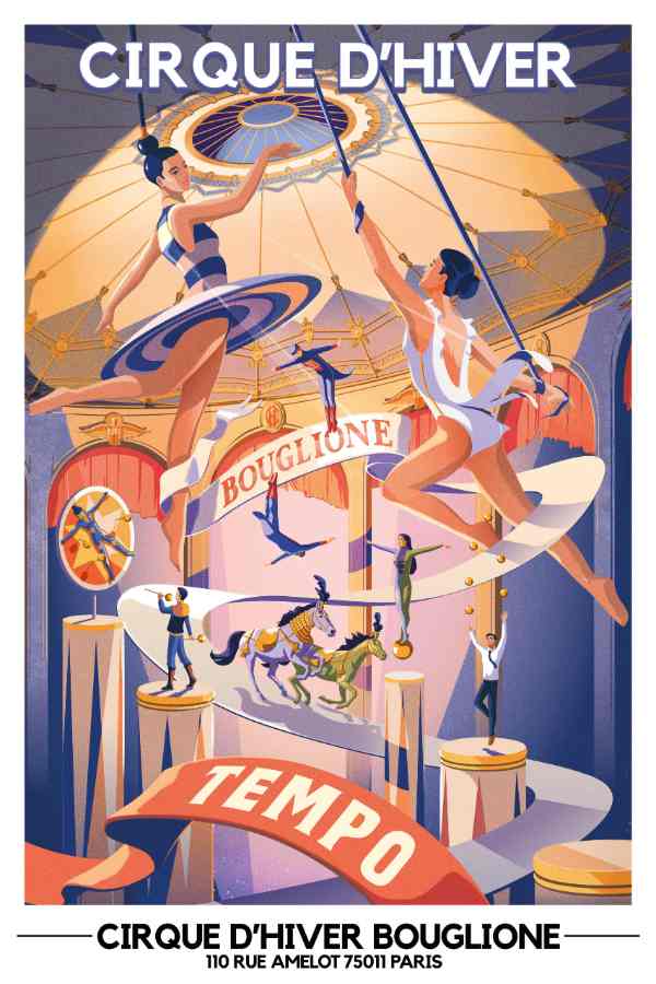 Tempo, le dernier spectacle du cirque Bouglione à Paris