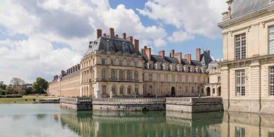 The castle of Fontainebleau