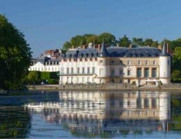 the castle of Rambouillet in the Yvelynes