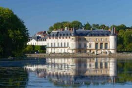 the castle of Rambouillet in the Yvelynes