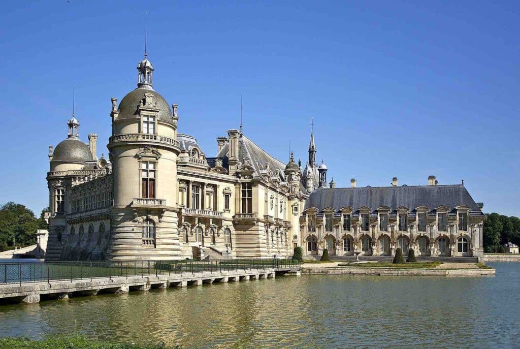 the castle of chantilly