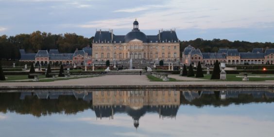 The castle of Vaux-le-Vicomte