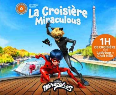 the miraculous cruise for the children of Bateaux Parisiens