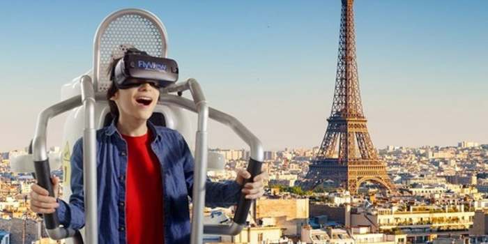 FlyView, le simulateur de vol au dessus de Paris