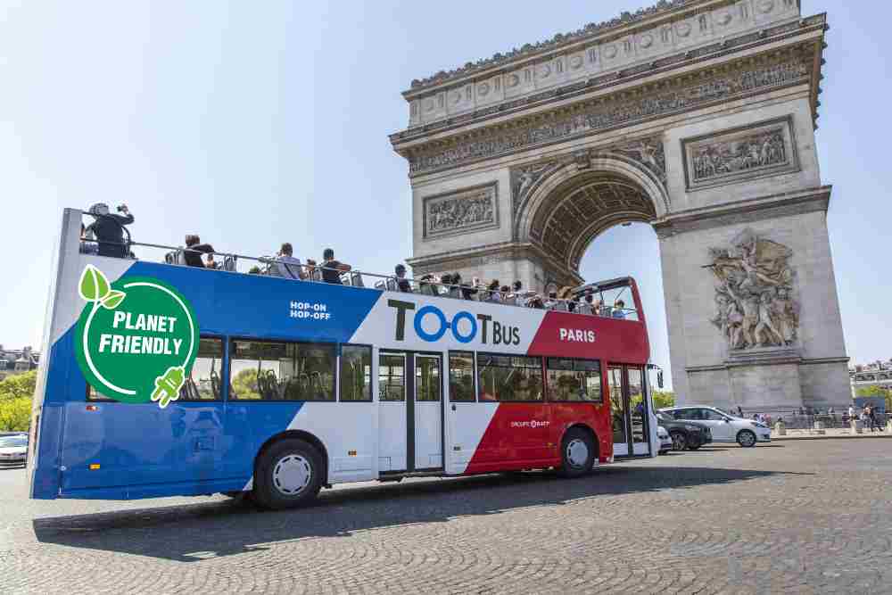 tour de Paris en bus panoramique TOOTbus