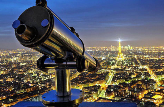 vue-nuit-depuis-tour-Montparnasse Vue magnifique la nuit depuis la tour Montparnasse