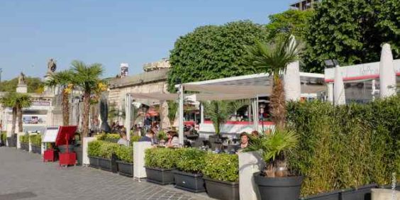 La formule Croisière + Pizza en terrasse avec les Vedettes de Paris