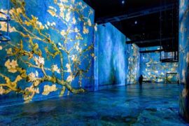 van Gogh à l'atelier des lumières à Paris