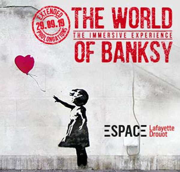 Exposition à Paris des oeuvres de street art de Banksy