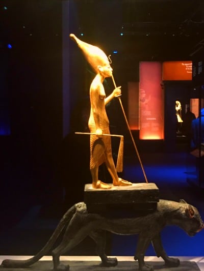 Tutankhamun exhibition at the Grande Halle de la Villette