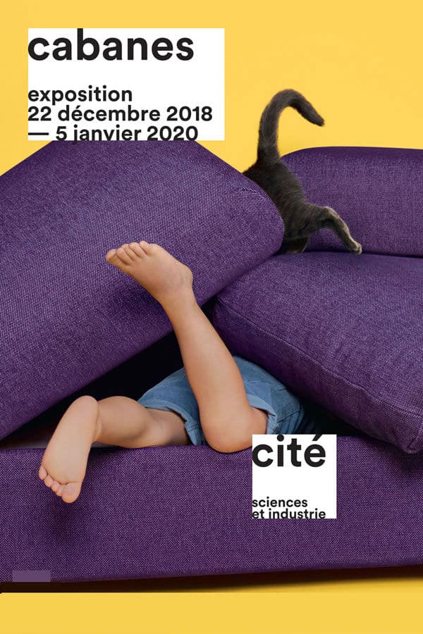 Cabanes, the ideal exhibition for 2-10 year olds