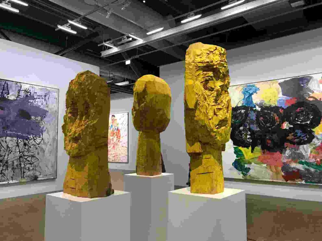 Baselitz exhibition at the center pompidou