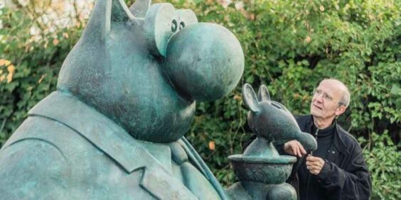 “Le chat déambule” : expo sur les Champs-Elysées