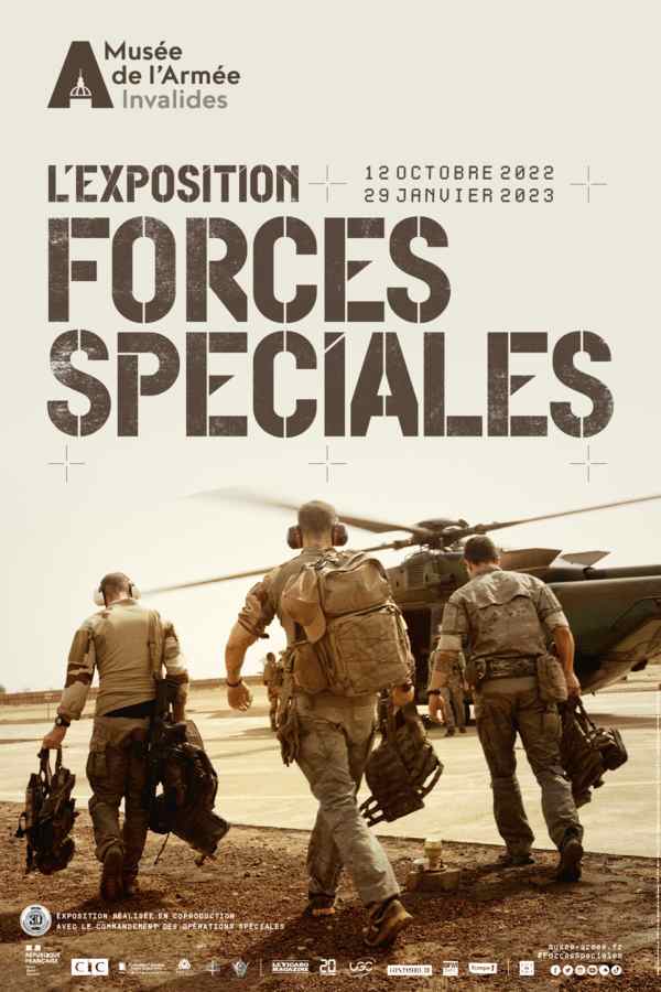 Special Forces, the exhibition of the Musée de l'Armée
