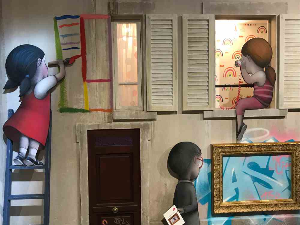 Seth exhibition at the Musée en Herbe