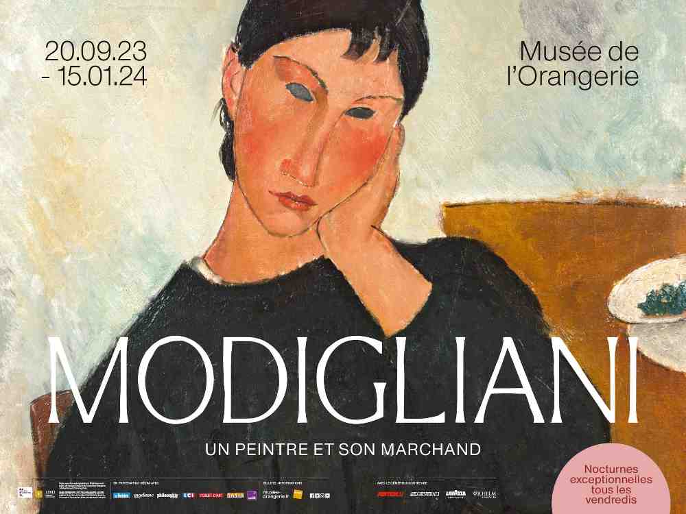 Modigliani exhibition at the Musée de l'Orangerie in Paris