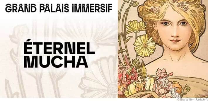 Mucha the exhibition at the Grand Palais Immersif in Paris