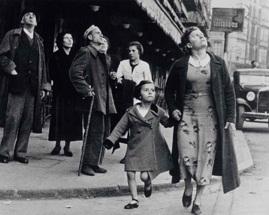 Paris pendant la 2ème guerre mondiale - photo de Robert Capa