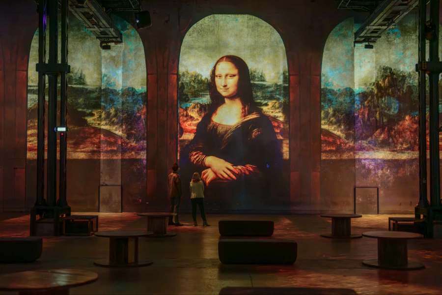 The Italian Renaissance, the immersive exhibition of the Atelier des Lumières