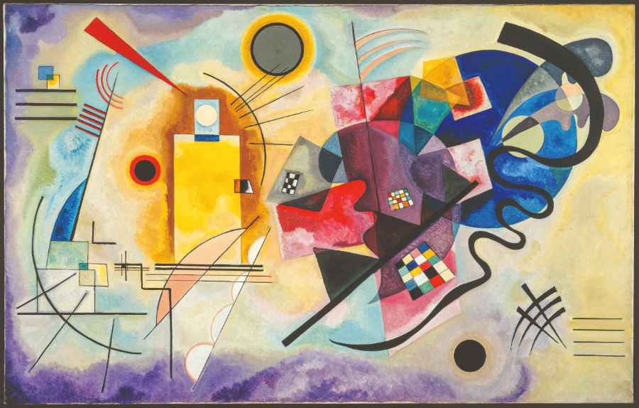 KANDINSKY-JAUNE-ROUGE-BLEU
