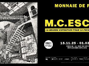 exposition Escher à la Monnaie de Paris