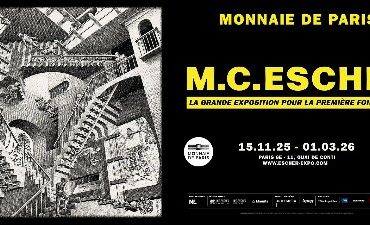exposition Escher à la Monnaie de Paris