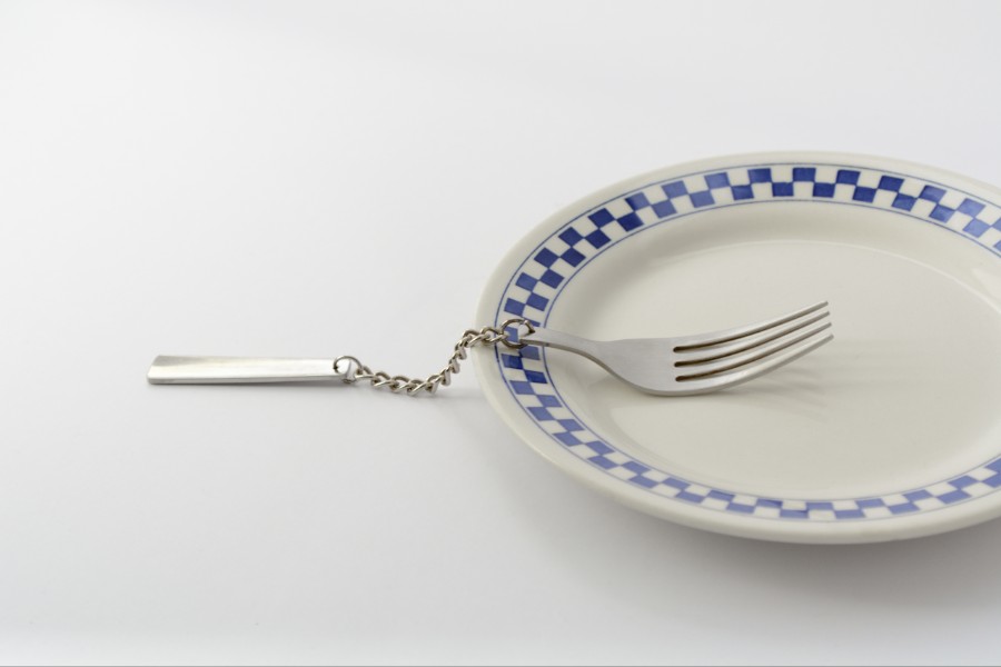 la fourchette dans l'expo FLOPS