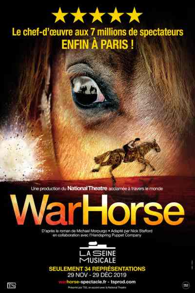 War horse, the musical not to be missed in Paris this fall