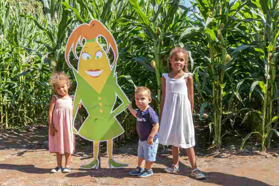 les enfants adorent le Pop Corn Labyrinthe