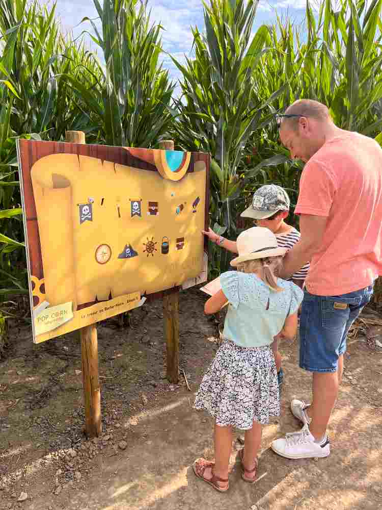 jeu de piste chez Pop Corn Labirinte