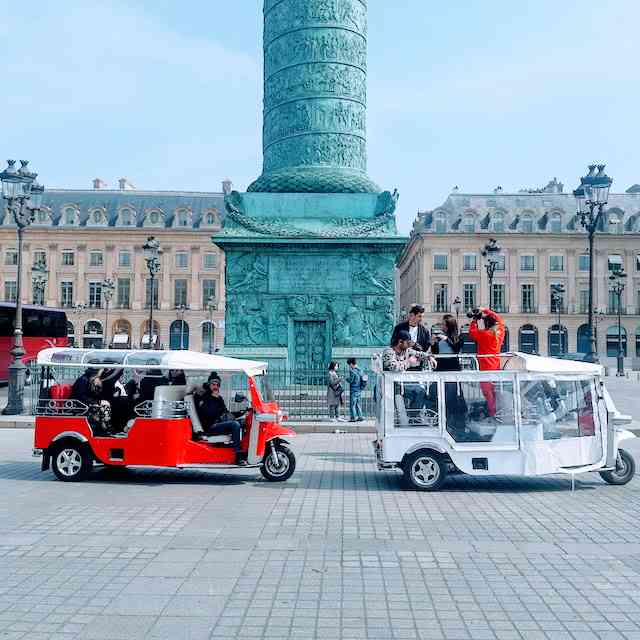 paris en Tuktuk, le bon plan de l'été