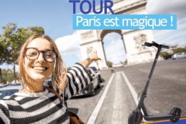 balade guidée dans Paris en trottinette électrique