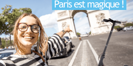 Birthday | Guided electric scooter ride in Paris