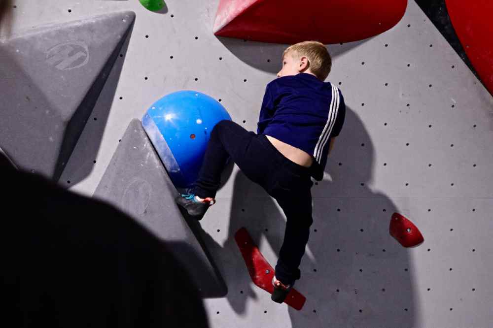 Escalade à Paris en famille