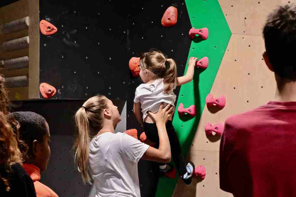 l'escalade pour les tout-petits à Paris