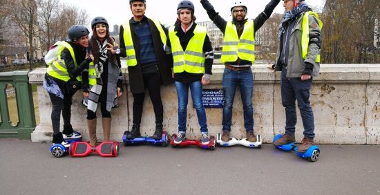 Paris Hoverboard Ride