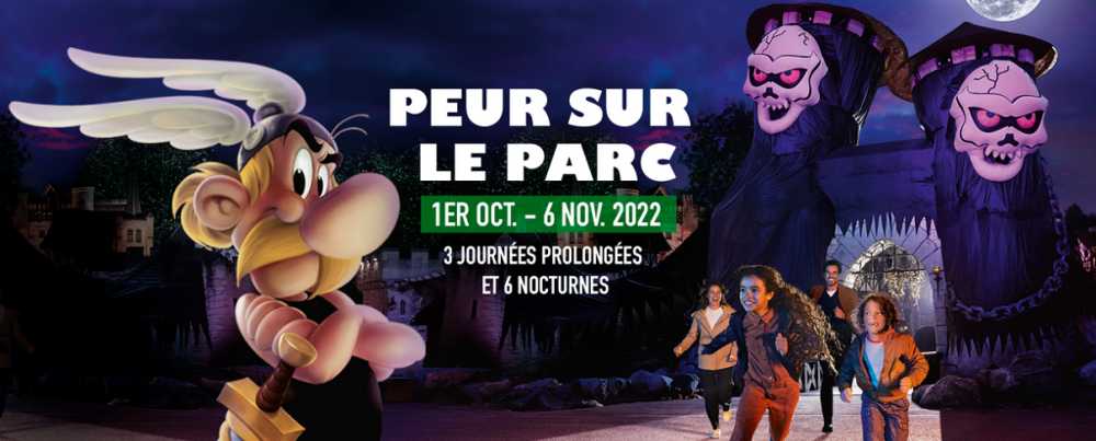 peur sur le parc Astérix 2022