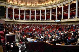 Assemblée Nationale, children's visit to Paris