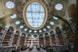 Oval room of the BNF