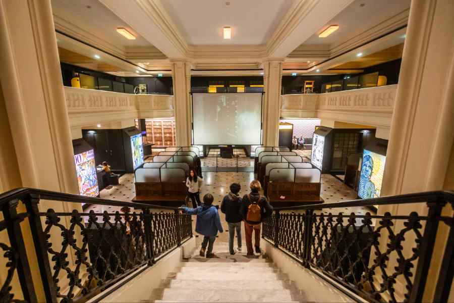 La salle des coffres du musée Citéco à Paris