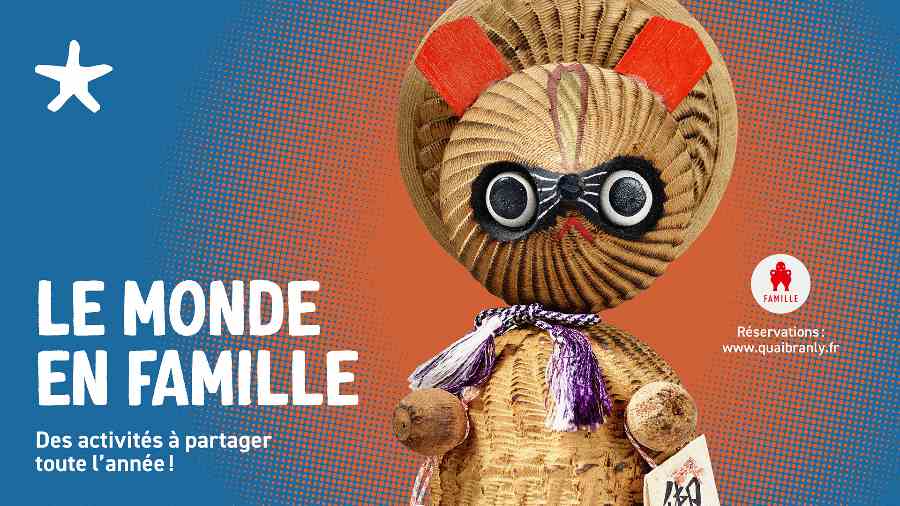 Le monde en famille, au musée du Quai Branly - Jacques Chirac