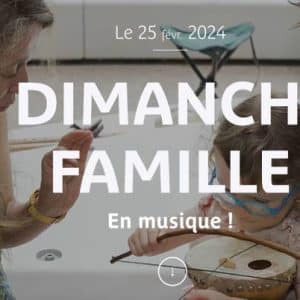 Family Sunday at the Quai Branly Jacques Chirac Museum