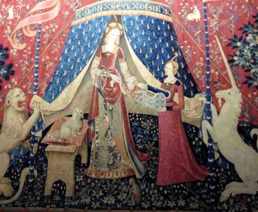 visite guidée au musée de Cluny sur la dame à la Licorne