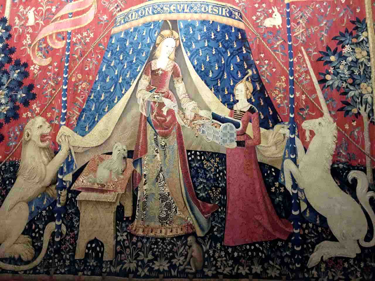 La visite "Autour de la Dame à la Licorne" au musée de Cluny