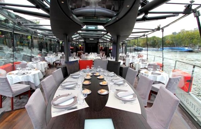 croisière déjeuner sur la Seine