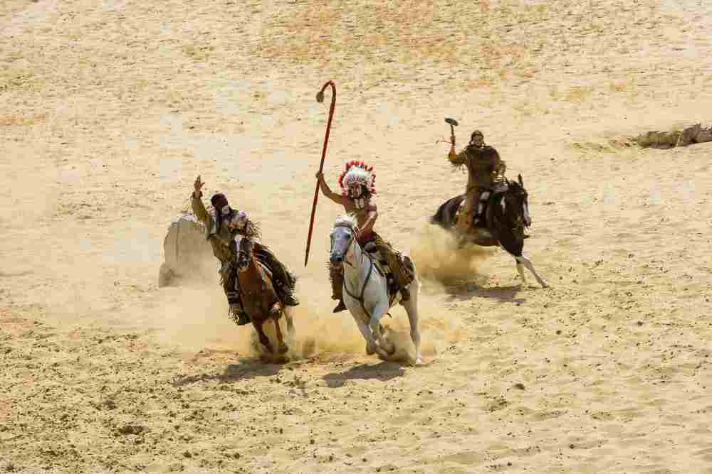 show at the sea of sand